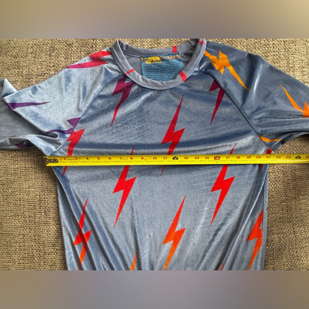 Aviator Nation Blue Lightning Bolt Sweatshirt - Picture 6 of 7